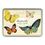 Etiquettes Cadeau Gift Tags 'Papillons'