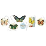 Etiquettes Cadeau Gift Tags 'Papillons'