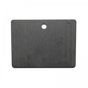 Etiquettes Zinc Mat Rectangle