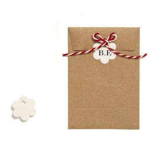 Etiquettes Papier Fleurs