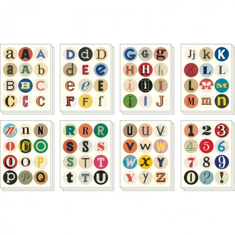 Etiquettes Autocollantes Vintage...