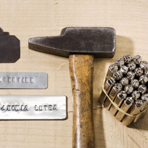 Poinçon Chiffre à gauche à frapper