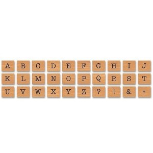 Tampons 'Alphabet' Majuscule 2