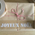 Ruban Adhésif Papier Kraft 'Joyeux Noël'