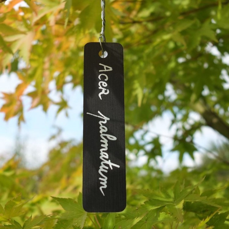 Etiquette Zinc & fil d'accroche Etiquette Zinc & fil d'accroche