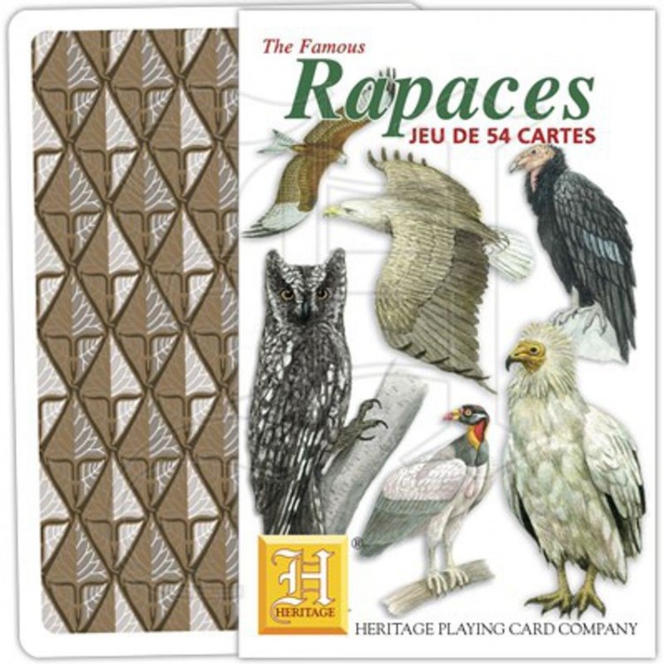 jeu de cartes rapaces