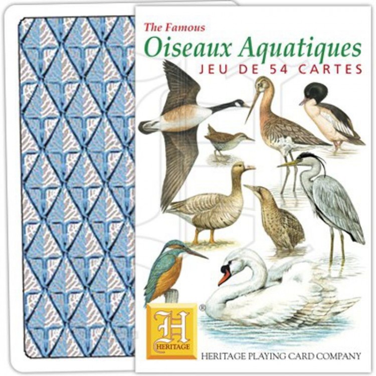 Jeu de Cartes Oiseaux Aquatiques