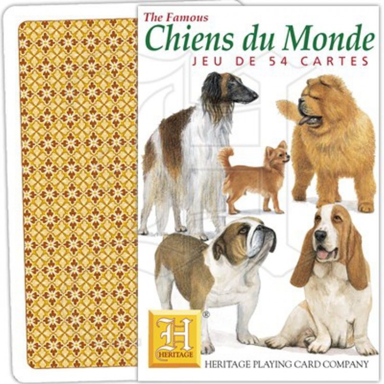 Jeu de Cartes Chiens du Monde