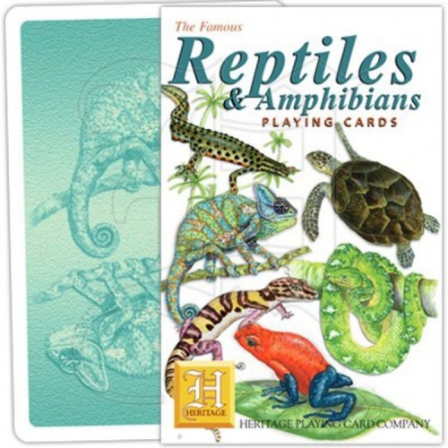 Jeu de Cartes Reptiles & Amphibiens Jeu de Cartes Reptiles & Amphibiens