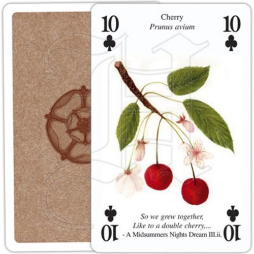 Jeu de Cartes Shakespeare's Flowers