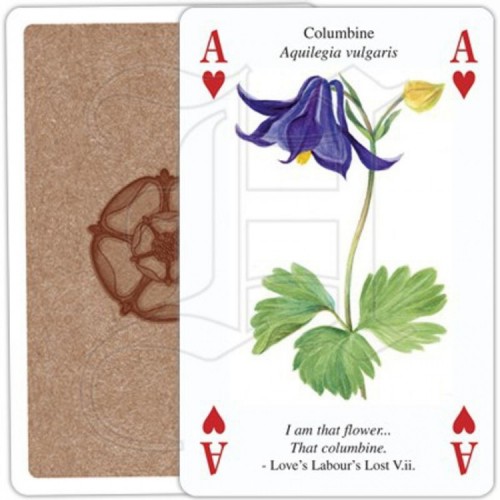 Jeu de Cartes Shakespeare's Flowers
