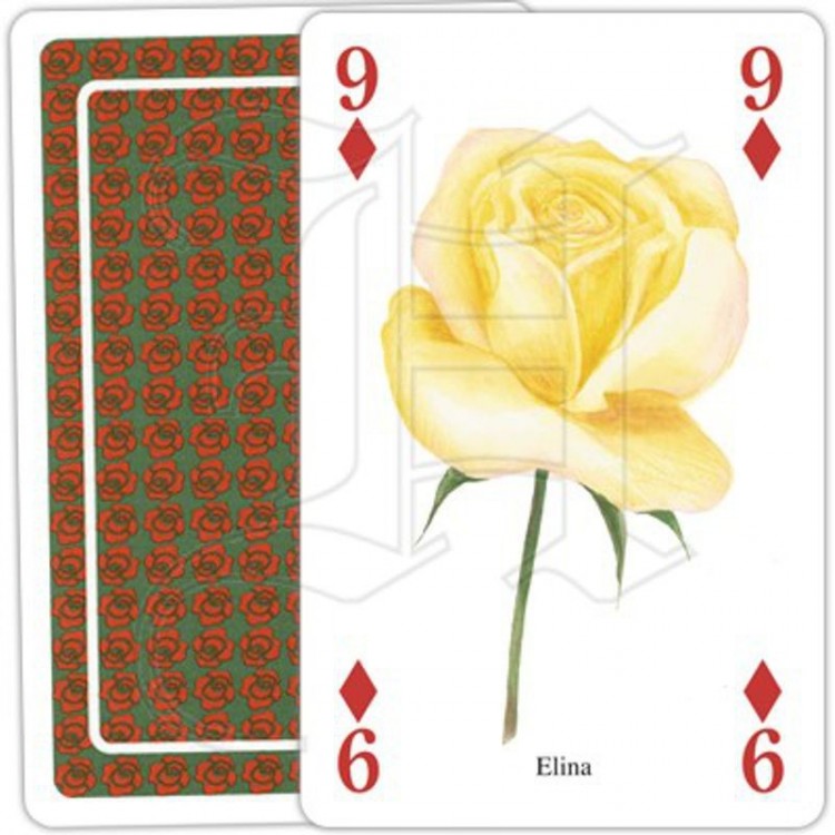 Jeu de Cartes Classic Roses