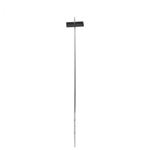 Etiquette & Support 'Thouin' zinc noir