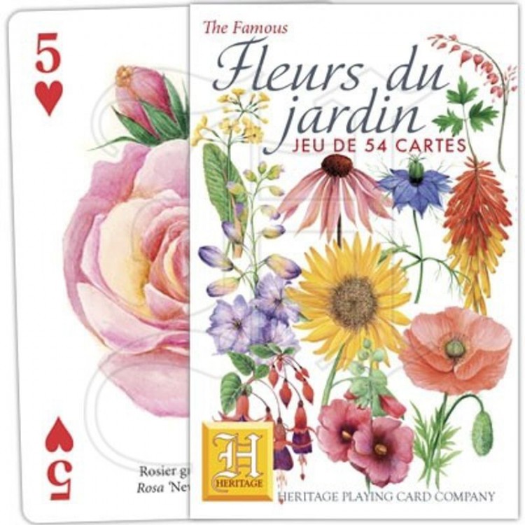 Jeu de Cartes Cottage Garden