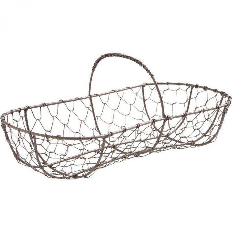 Mini Panier en Osier Blanc