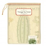 Torchon 100 % coton Cactus & Succulentes