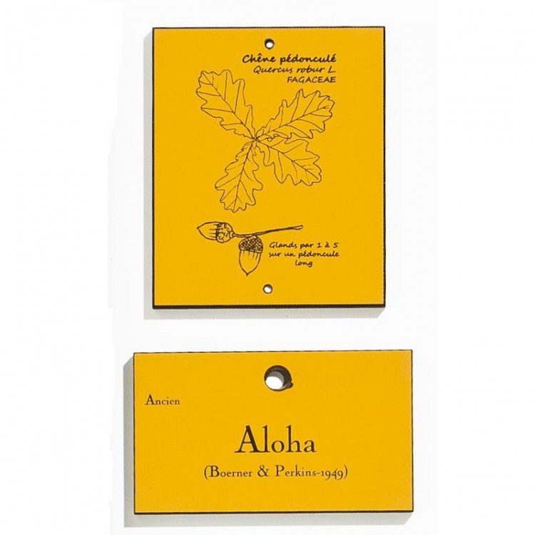 Etiquette Botanique Gravée Trespa