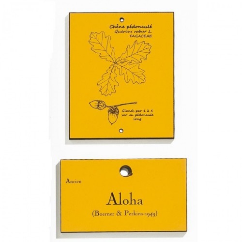 Etiquette Botanique Gravée Trespa