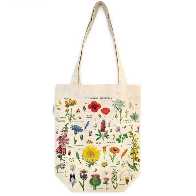 Sac en Toile Tote Bag Fleurs Sauvages