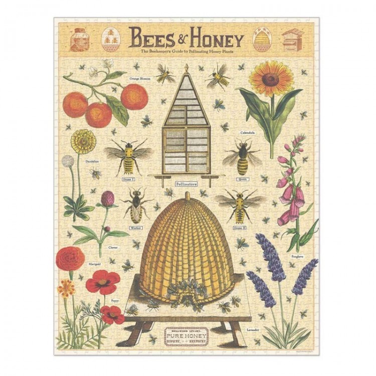 Puzzle le Miel & les Abeilles Cavallini