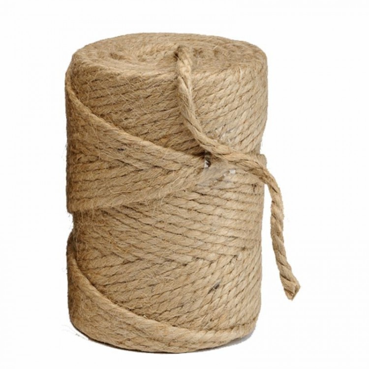 Corde de chanvre à 4 brins Ficelle de Jute 4 Brins 1 Rouleau 6mm Arts et Artisanat  Corde de Jute Ficelle D'emballage 50 M - Cdiscount Bricolage