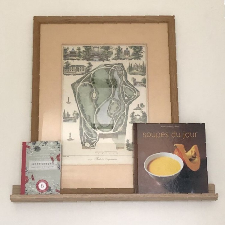 Cimaise - Etagère à Tableau