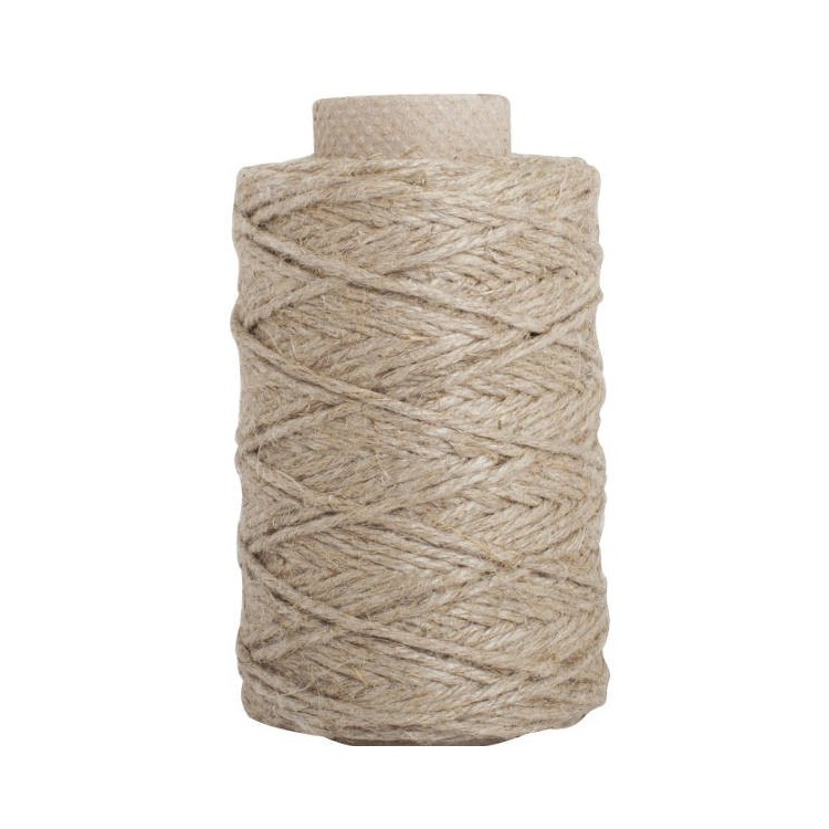 ficelle de lin bicolore