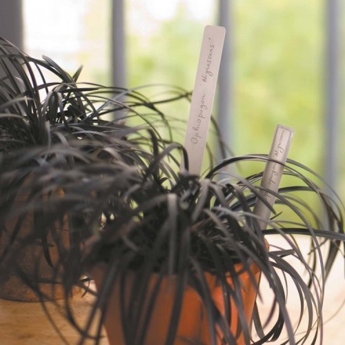 Etiquette en aluminium à piquer