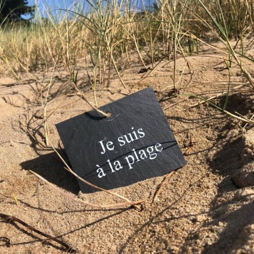 Accessoire déco été – pancarte Je suis à la plage Botanique Éditions Accessoire déco été – pancarte Je suis à la plage Botanique Éditions
