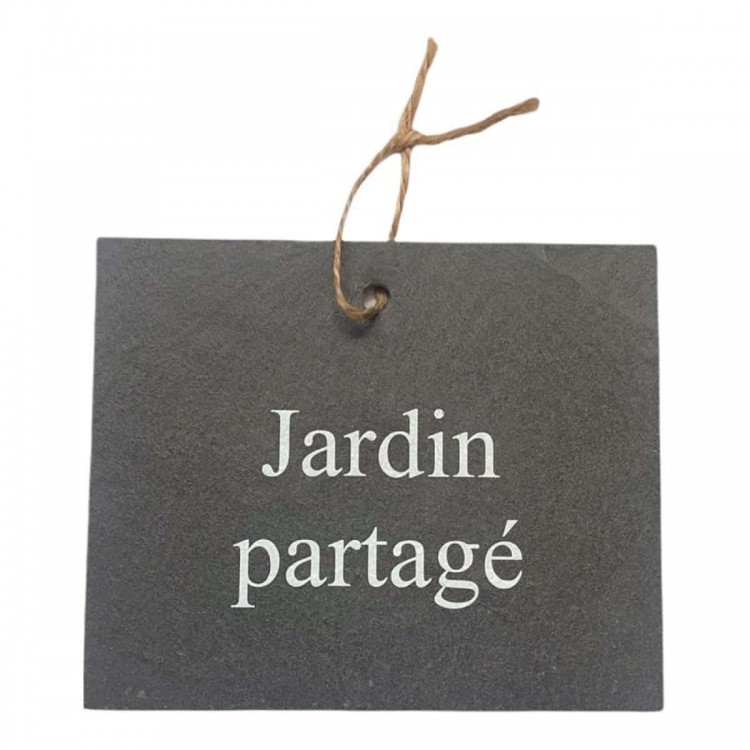 Ardoise Jardin partagé