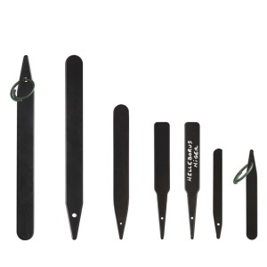 Etiquettes Plastique Noir