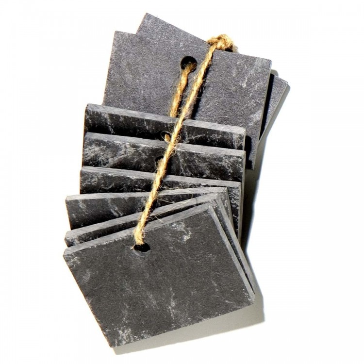 Etiquettes Ardoise 'Poppy'