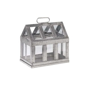 Petite Serre en Zinc et Verre