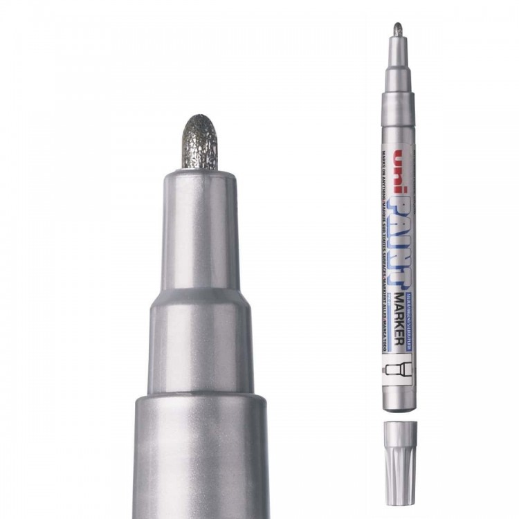 Feutre Peinture UNI Argent Feutre Peinture UNI Argent