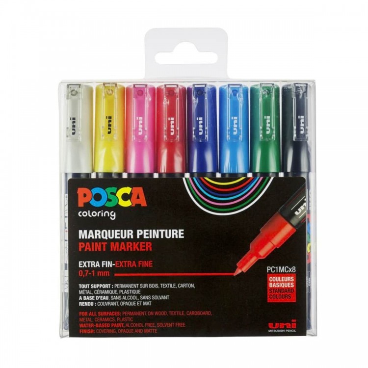 Feutres Pc-1M 7 Couleurs