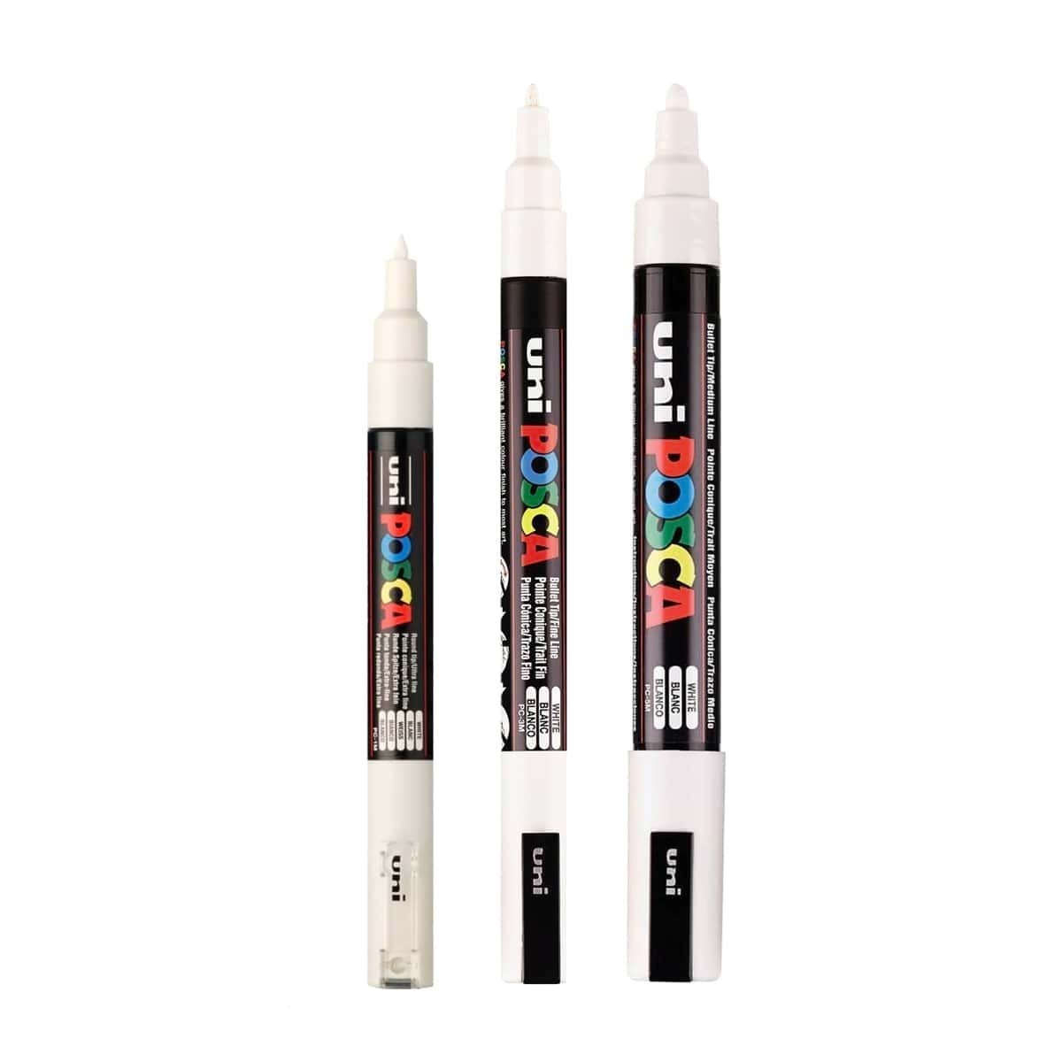 POSCA Marqueur Posca PC-5M blanc pas cher 