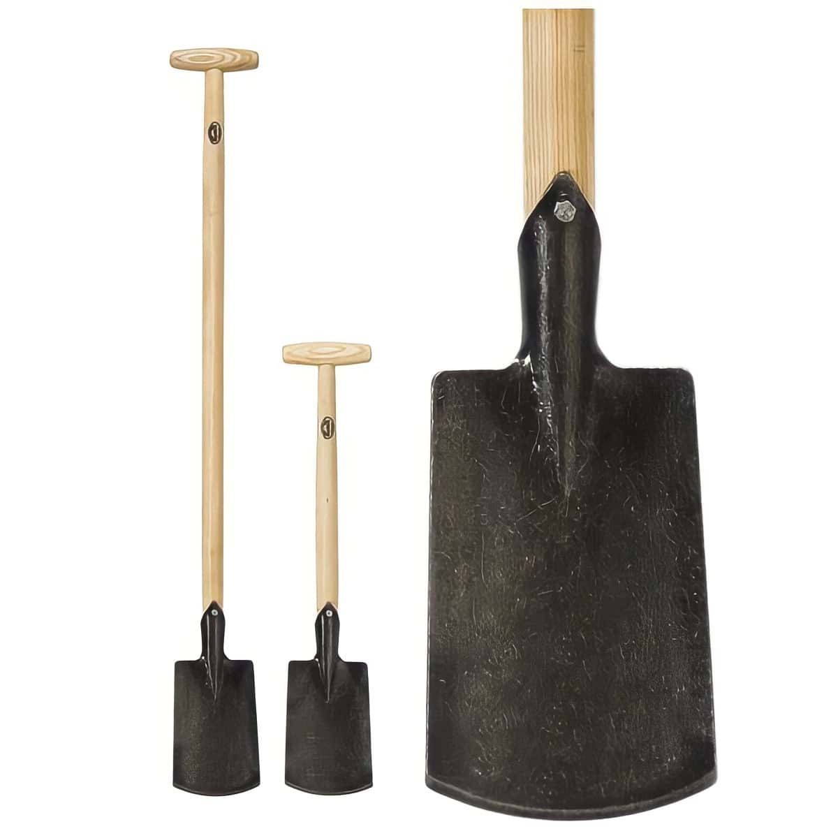 VILLCASE 2 Ensembles Mini Pelle à Outils Pelle à Bêche Pelle De Plantation  De Jardin Outil De Jardin Miniature Accessoires De Jardin Outils De