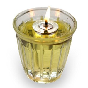 Photophore en Verre 'Zinc'