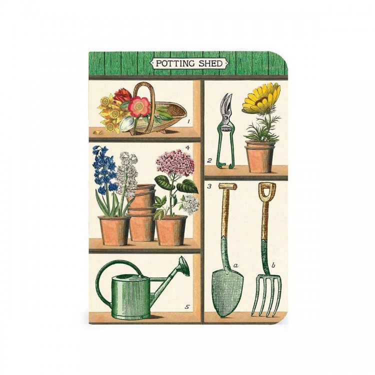 3 Carnets Jardinage Potting Shed