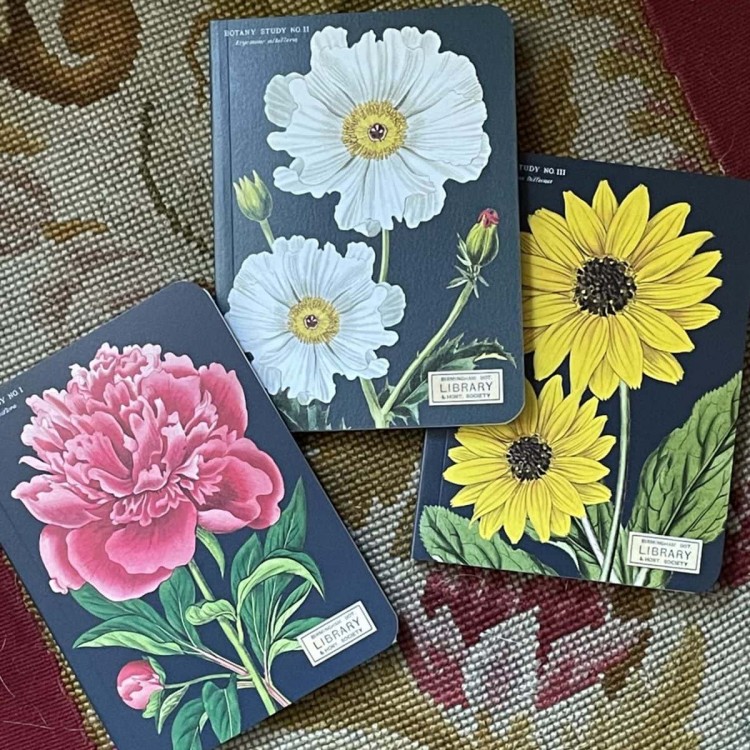 3 Carnets de Notes Botanique