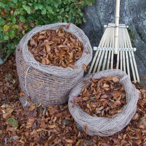 Sac à feuilles pour compostage facile 2