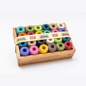 Ficelle de jute colorée 2