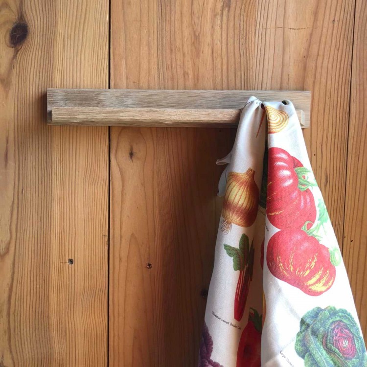 Porte-Torchon de cuisine en Chêne