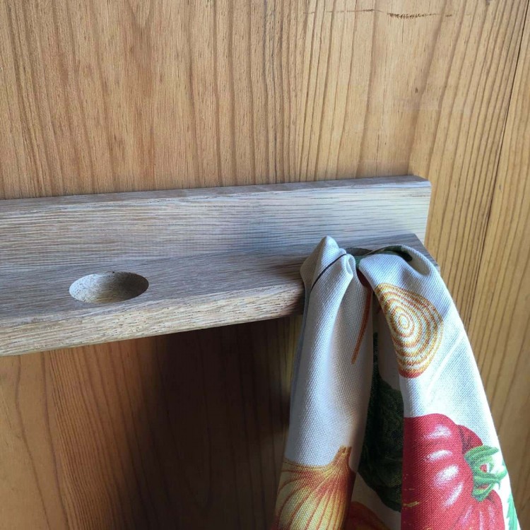 Porte-Torchon de cuisine en Chêne