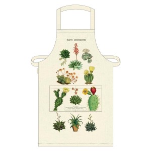 Tablier de Jardin Cactus & Succulentes Cavallini