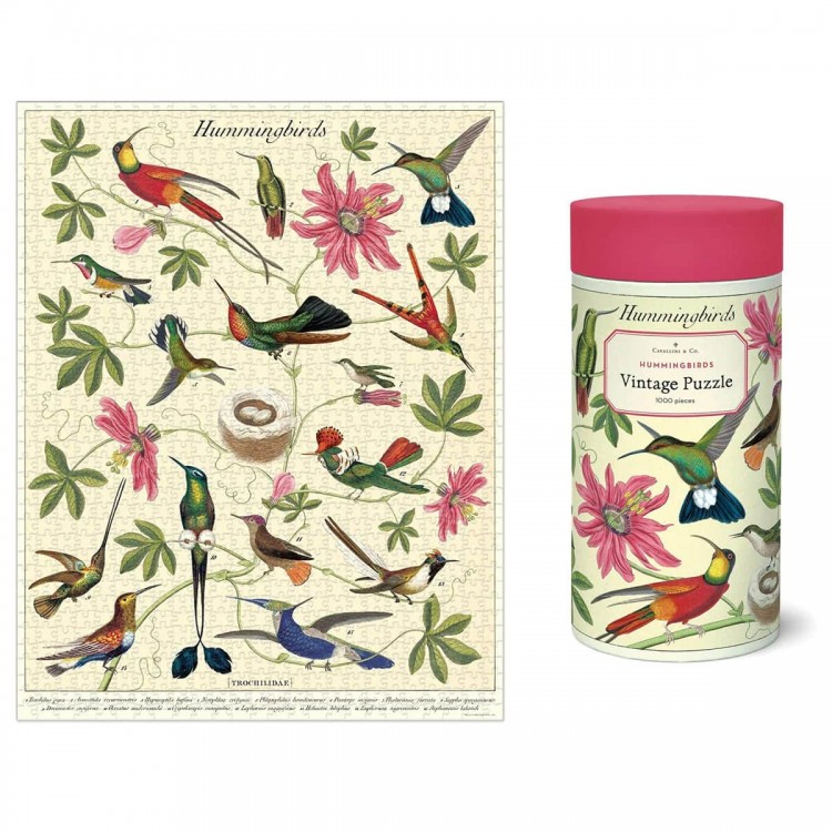 Puzzle Colibris Cavallini Hummingbirds