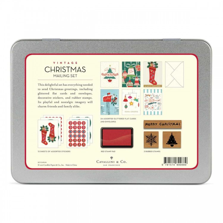 set de correspondance noel cavallini