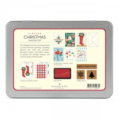 set de correspondance noel cavallini