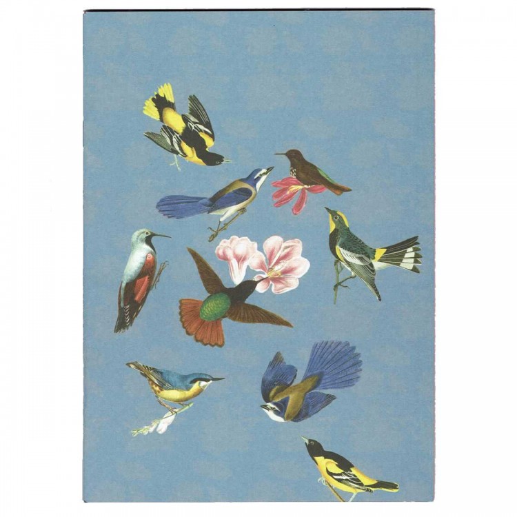 Cahier A 5 vintage oiseaux