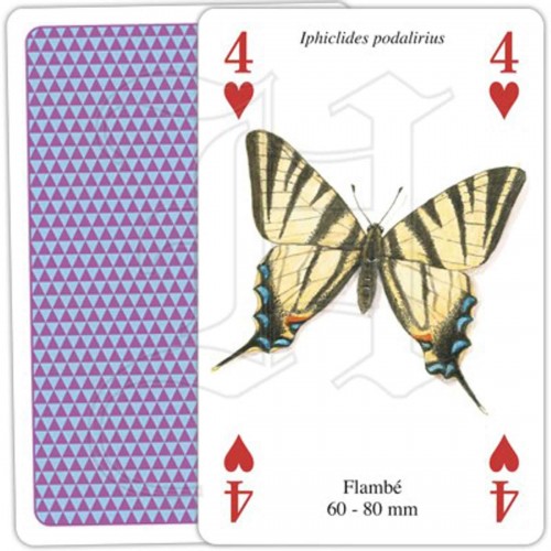 Jeux de Cartes Papillons Flambé